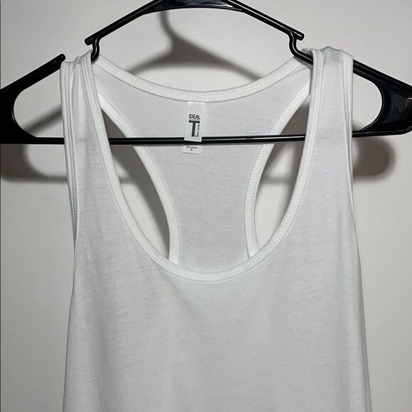Next Level Apparel White Sleeveless Relaxed Tank - Picture 3 of 5